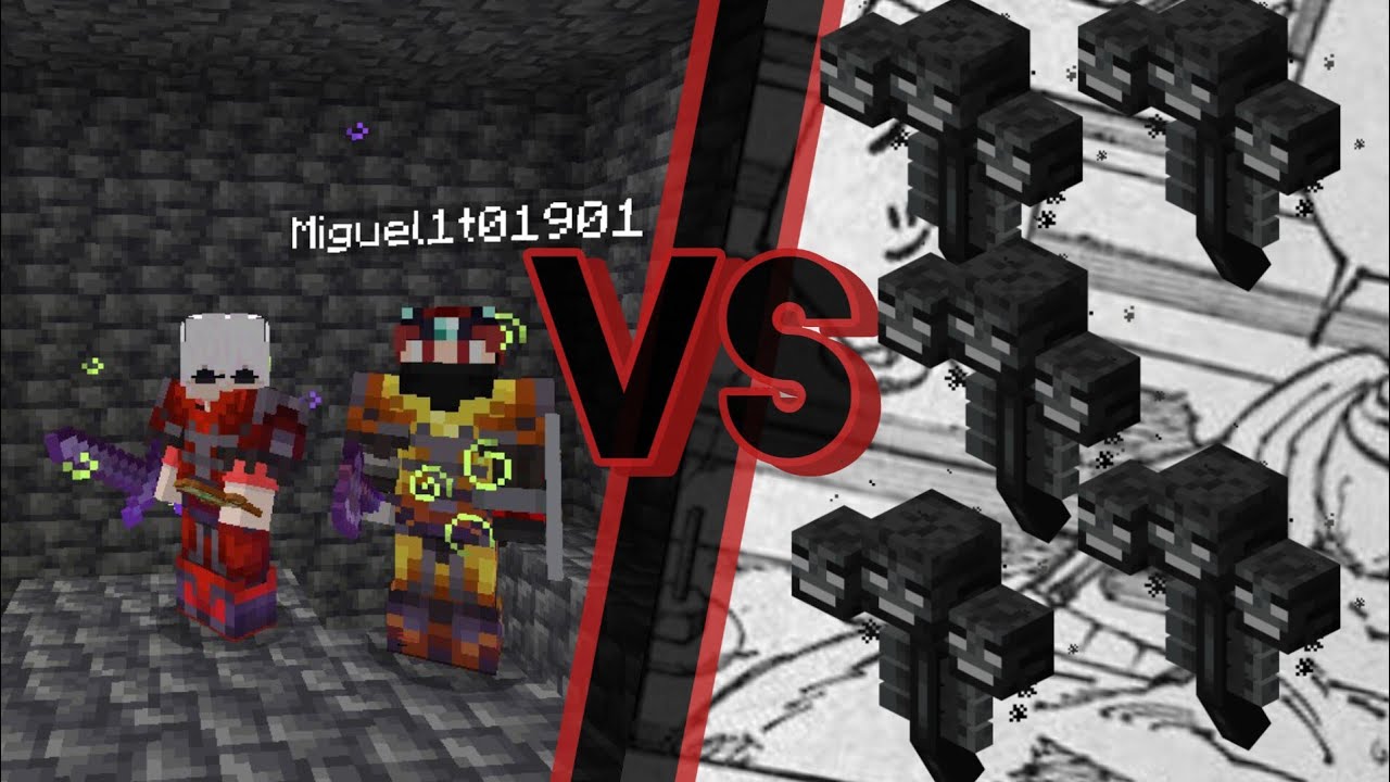 R3v3mp3r0r e @Guelito_YT VS 5 Withers