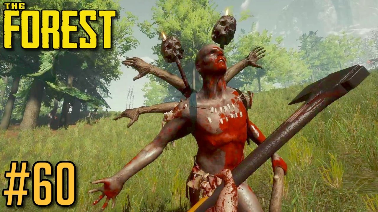 Znowu mnie atakują - The Forest #60 (v0.55), gameplay pl