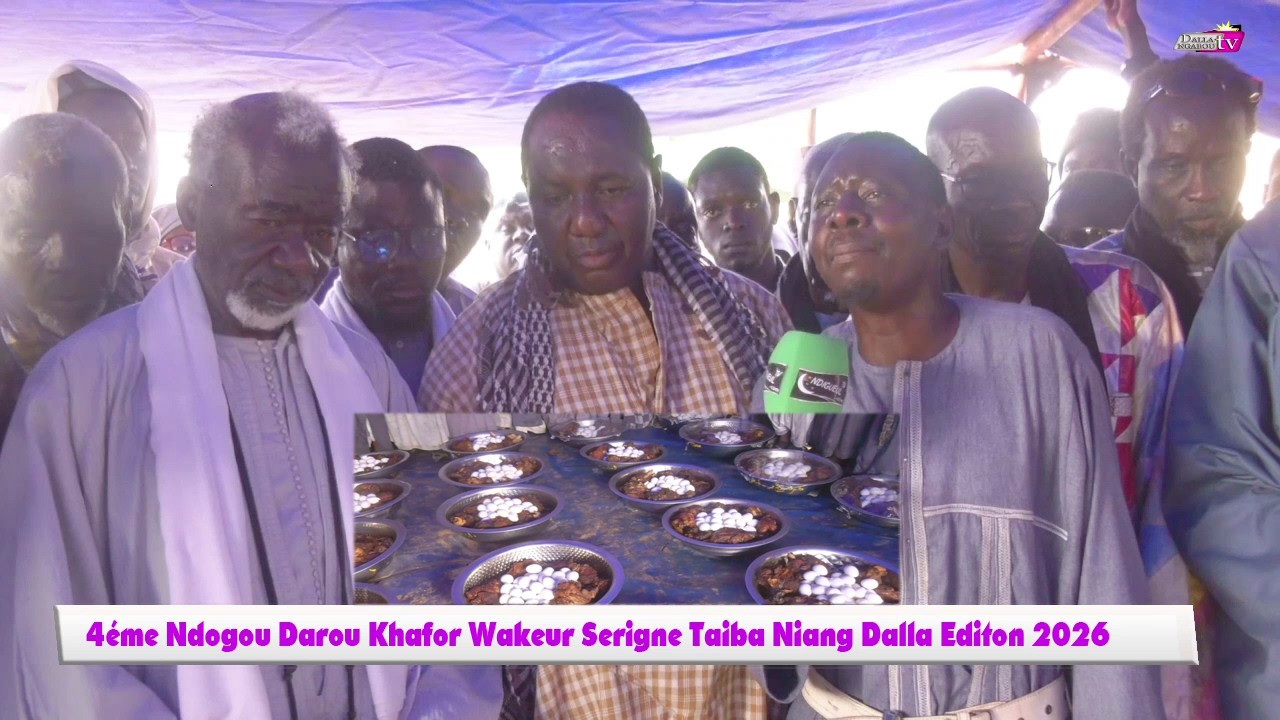 4éme Ndogou Darou Khafor Wakeur Serigne Taiba Niang Dalla Fall le 14 03 2026 dalla