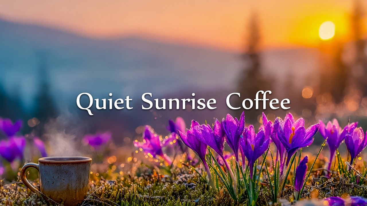 Quiet Sunrise Coffee ☕ Relaxing Piano Music for Focus, Study & Peaceful Mornings