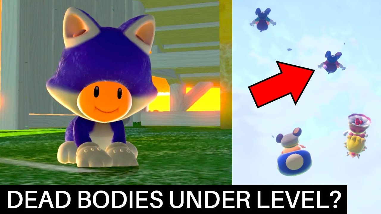 The Weird Title Screen Levels of Super Mario 3D World