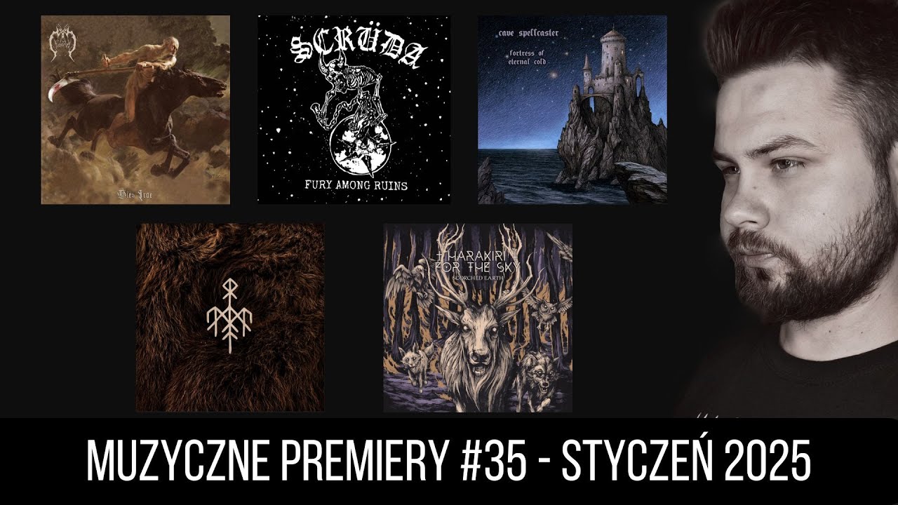 MUZYCZNE PREMIERY: STYCZEŃ 2025 - Faidra, Wardruna, SCRÜDA, Harakiri For The Sky, Cave Spellcaster