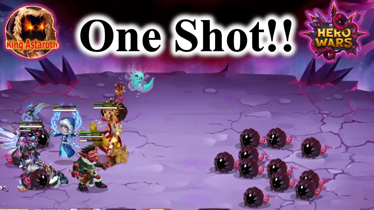 hero wars | one shooting the Great storm boss