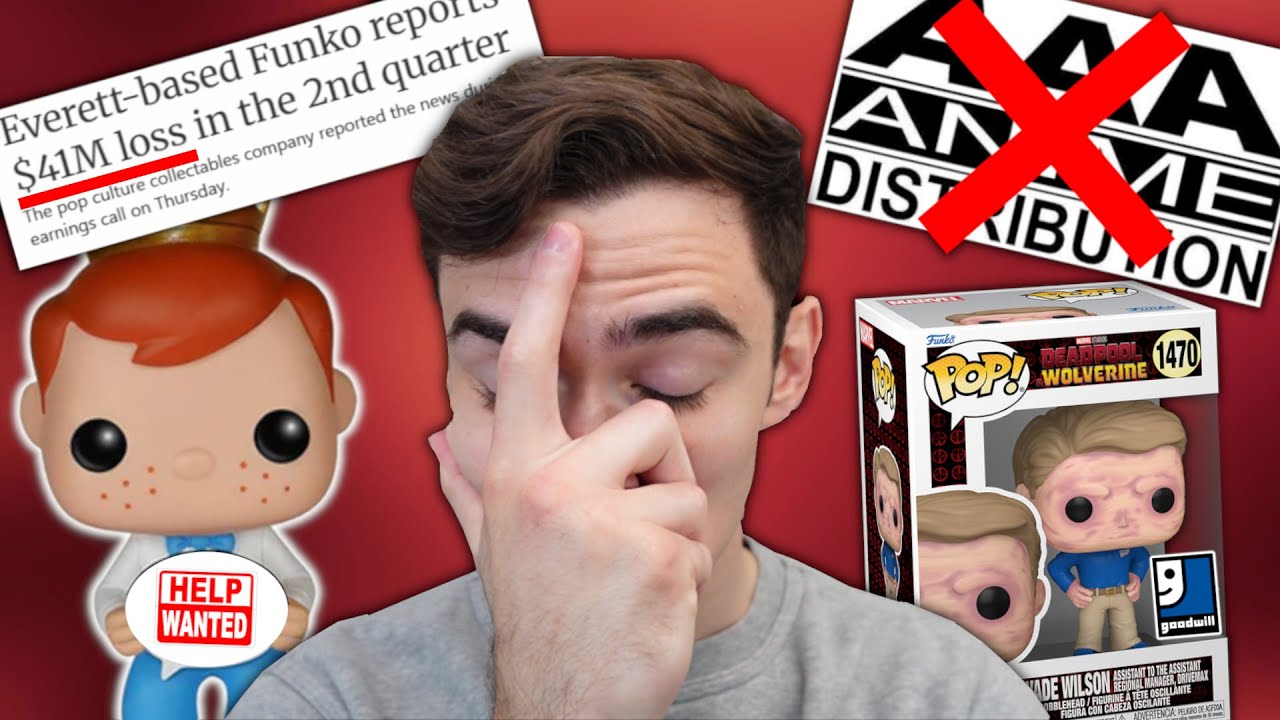Funko News: Funko Loses 41 Million, AAA Anime Shut Down, Goodwill Exclusive Pops!