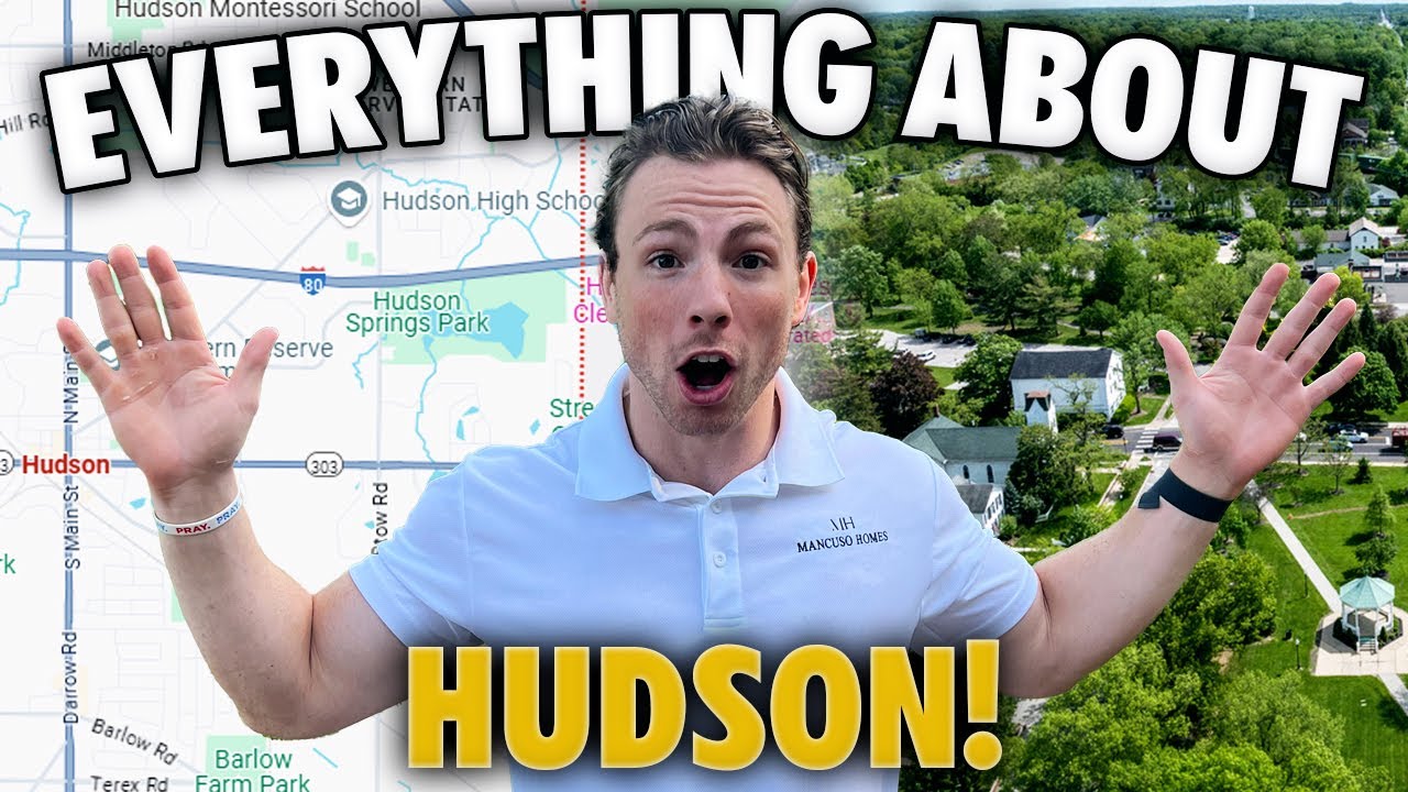 HUDSON OHIO Map Tour: Homes, Local Life & Proximity To Cleveland Ohio! | Living In Hudson Ohio