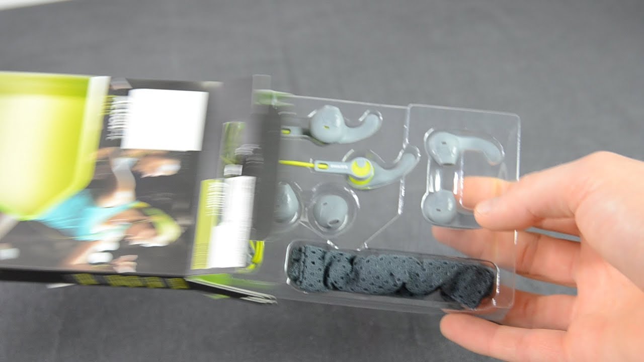 Philips ActionFit Sports Headphones SPL sound dB test + unboxing