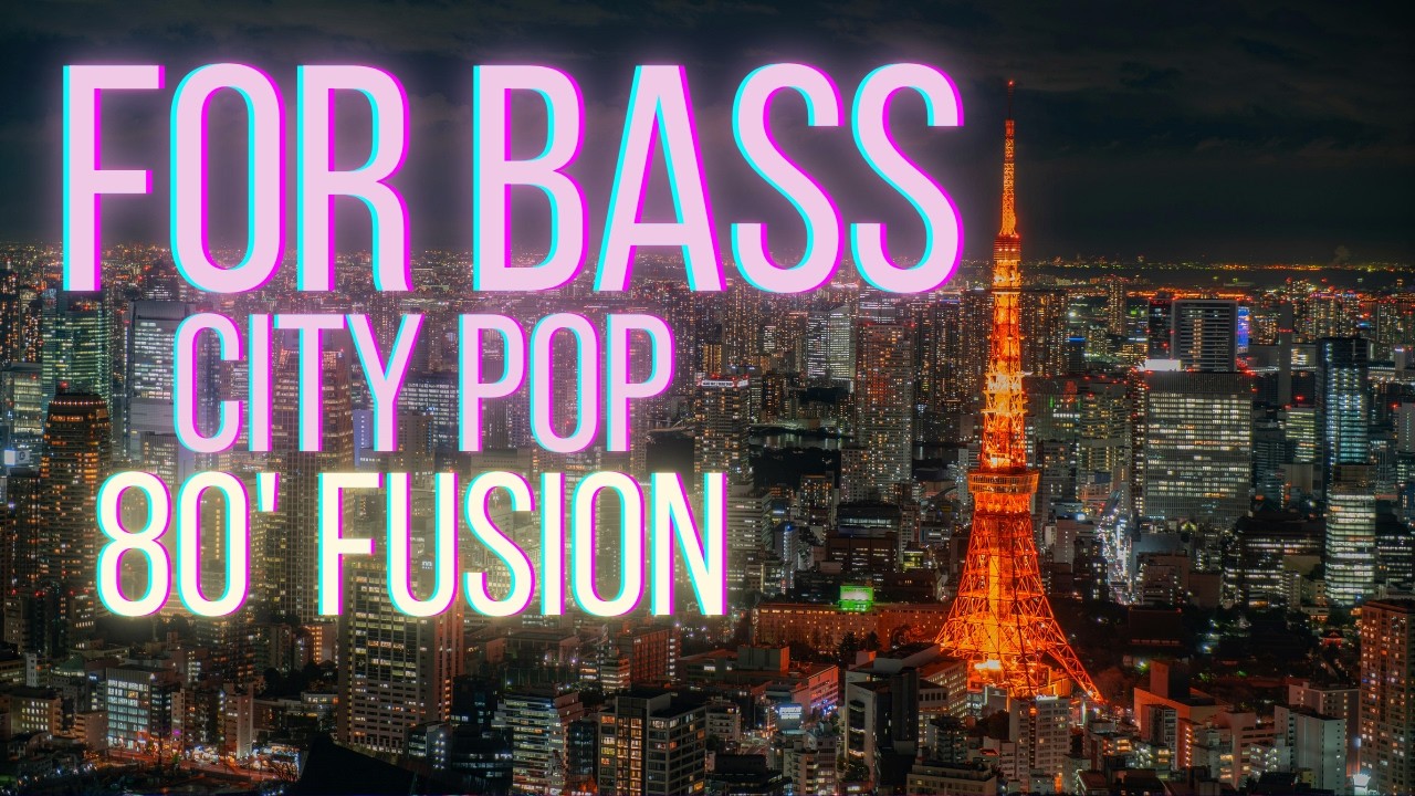City Pop Fusion FOR BASS | C Major · 100 BPM · Perfect 80's Groove