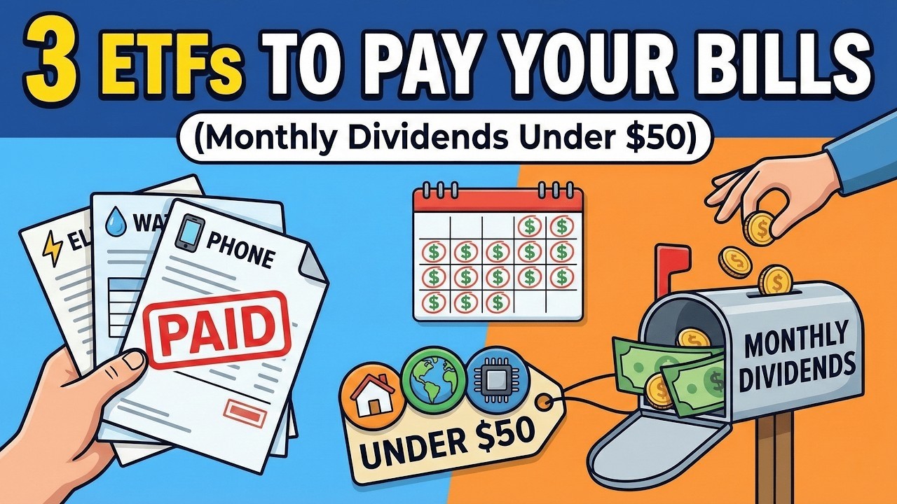 3 ETF That Pay You Every Month(All Under $50 per Share)