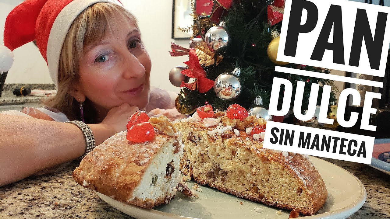 PAN DULCE NAVIDEÑO SIN MANTECA RE FÁCIL!! | JO JO JO! FELIZ NAVIDAD!