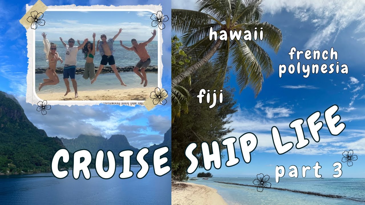 island hopping on a cruise ship 🌴 