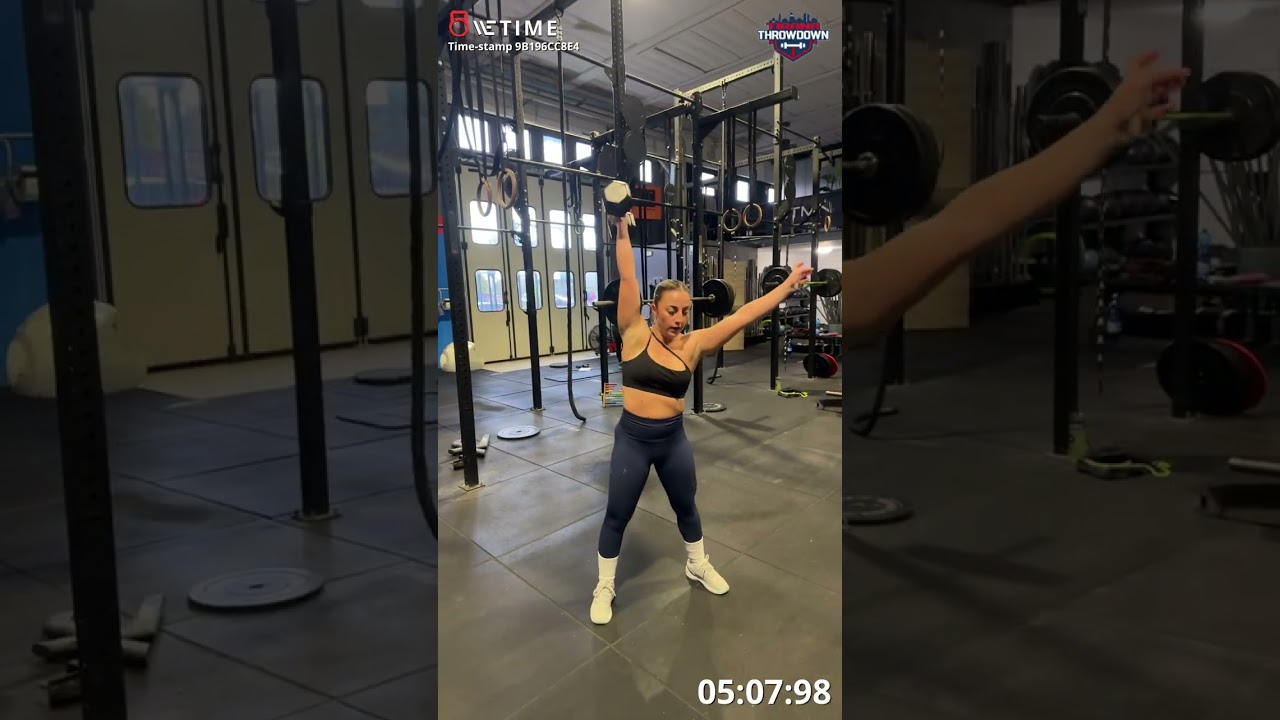 TIRANA THROWDOWN 2026 WOD 26.1 TEAM SCALED F-M SABRINA GJANA