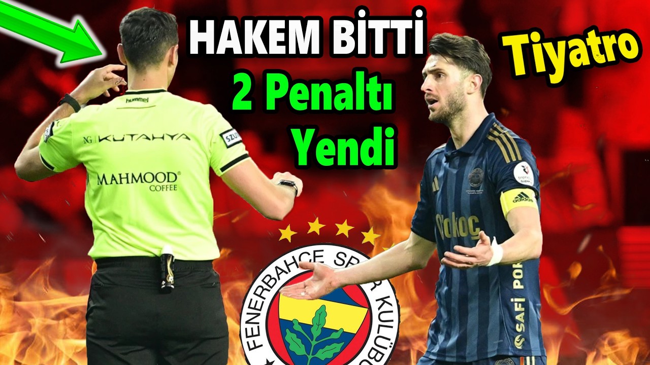Kulüp rest çekti Hakem bitti ! 2 penaltı yedi Reha Kapsal çıldırdı F.Bahçe'de..