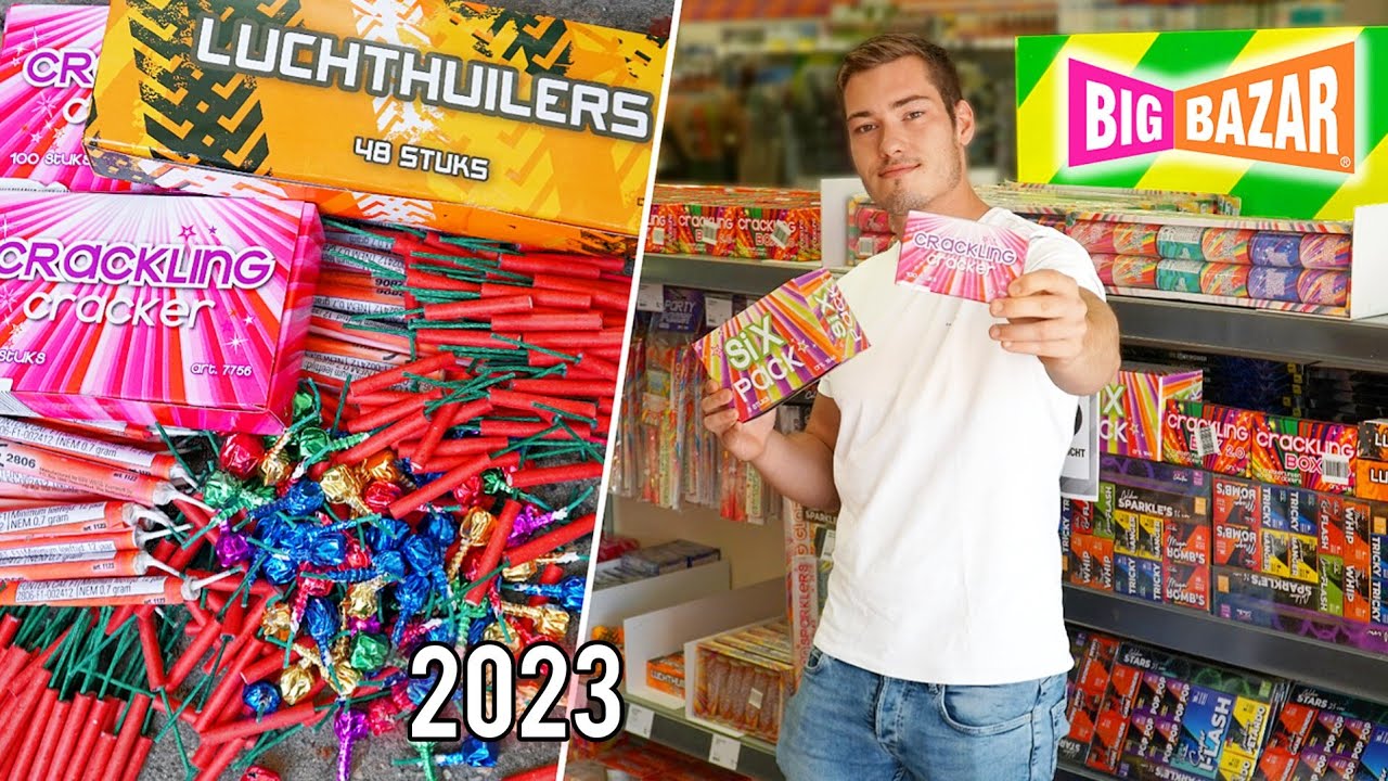 BIG BAZAR VERKOOPT *NU* VUURWERK!