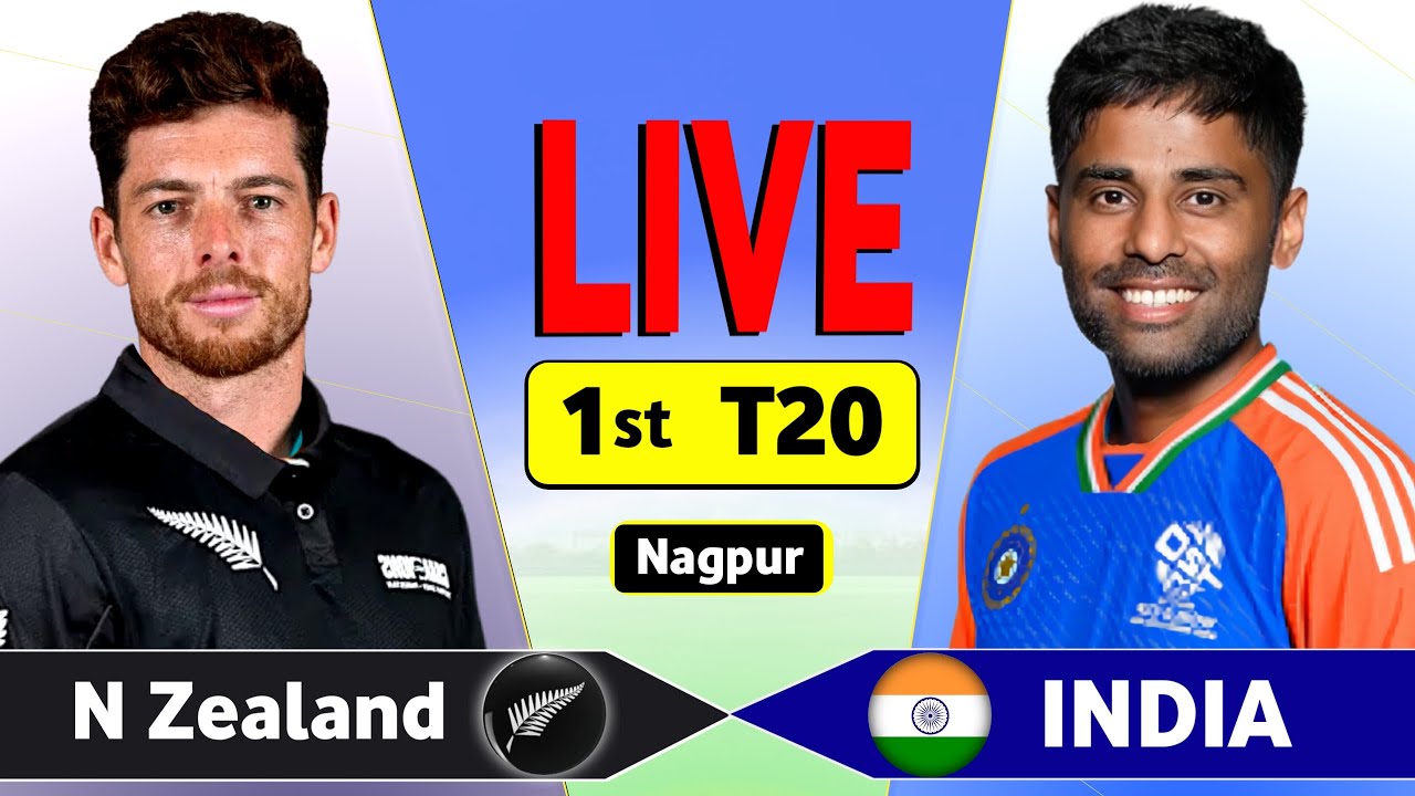 🔴 IND vs NZ Live Match Today, 1st T20I, India v New Zealand, Live Cricket Match Scores, IND BATTING