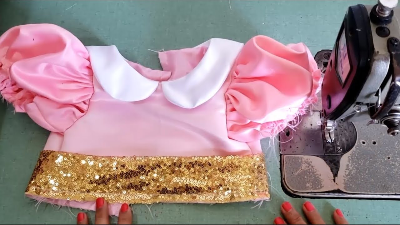 Como hacer vestidito minnie mouse paso a paso! Parte 2 CONFECCION