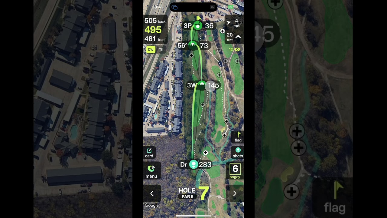 How to change the club used in Tangent Golf