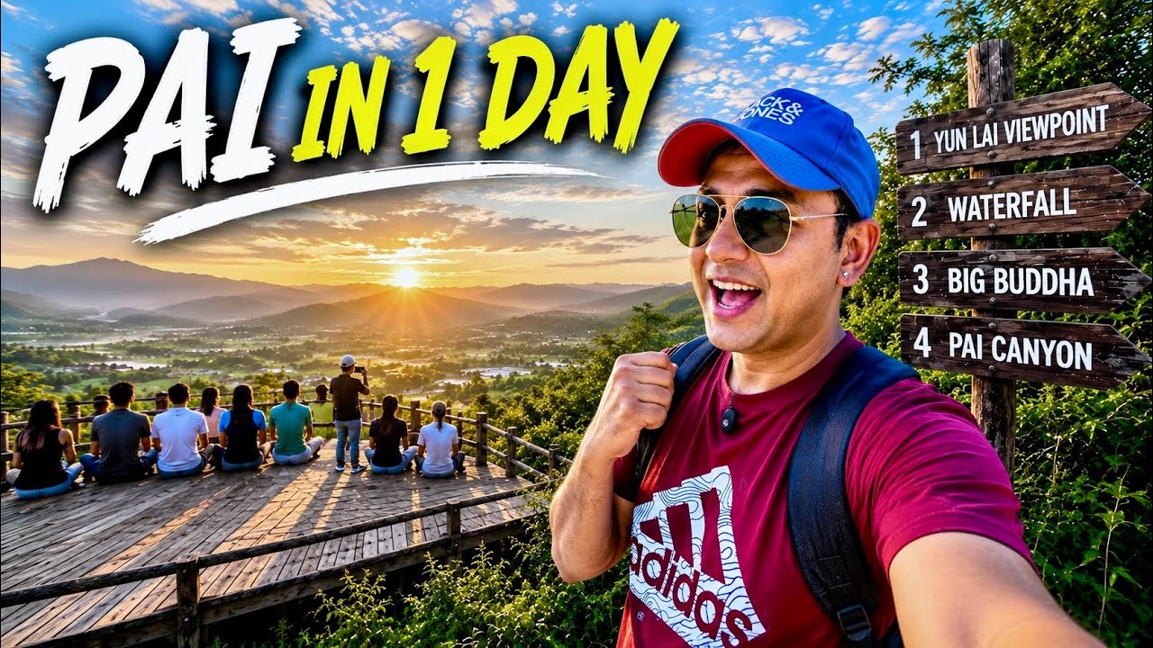 I didn't expect this in Pai, Thailand 🇹🇭