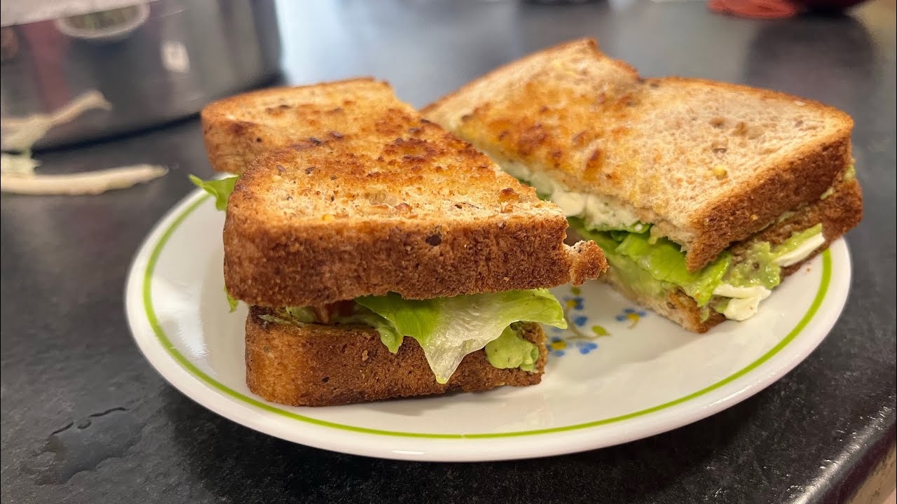 Healthy Avocado Veg Sandwich 🥑 | Easy & Delicious Recipe| आसान और हेल्दी