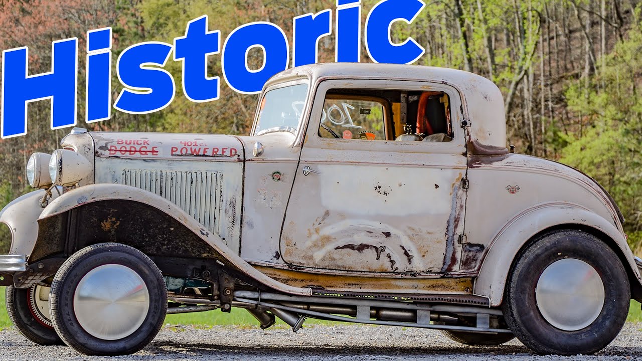 ULTIMATE BARN FIND: 1932 Ford Drag Car