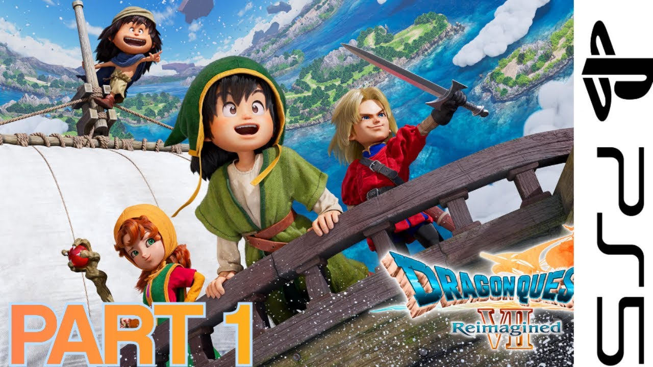 DRAGON QUEST VII Reimagined Demo 60fps 1080p Ps5|Playthrough Part 1