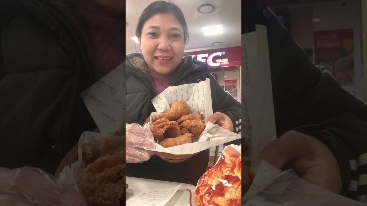 Nag cravings ako ng manok KFC korea!
