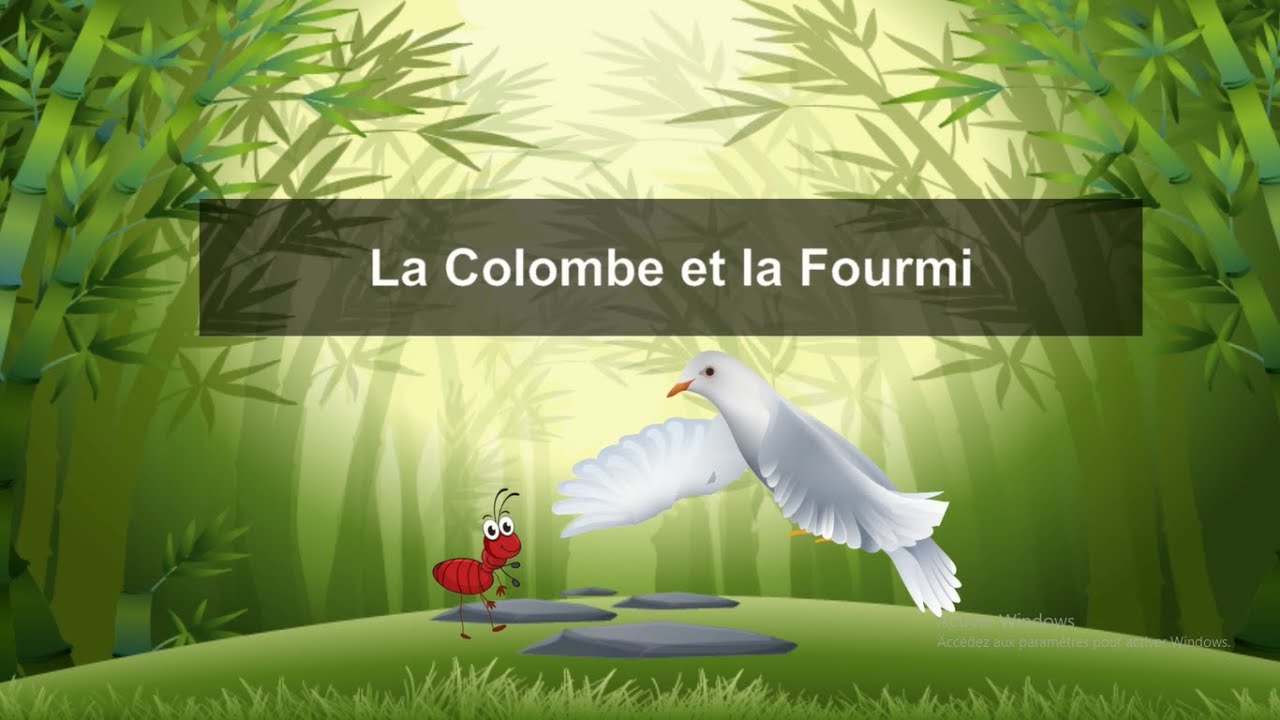 La Colombe et la Fourmi