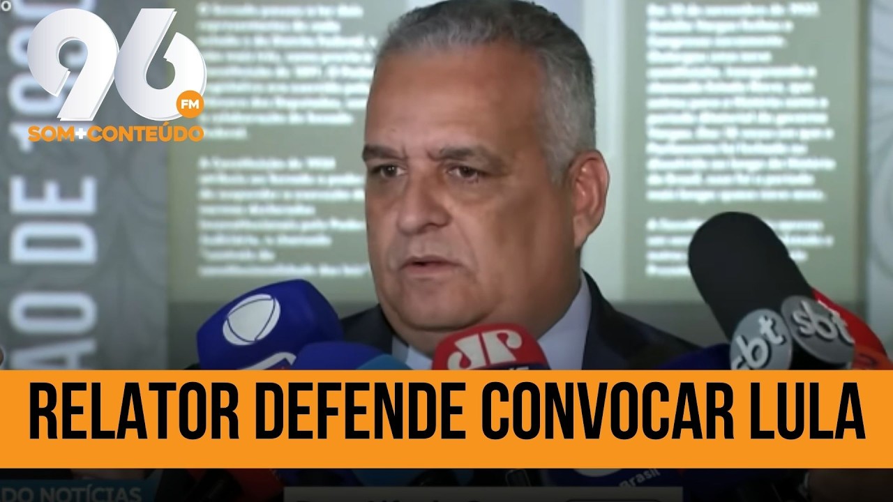 RELATOR DA CPMI DESTACA RELAÇÃO DE VORCARO COM LULA: “TEM QUE CONVOCAR O PRESIDENTE” 