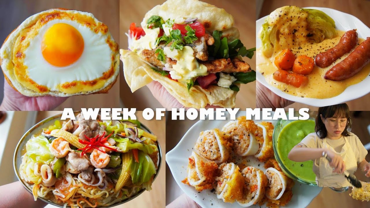 【A Week of Homey Meals🌻】 I went to Japanese lifestyle store and farmers market