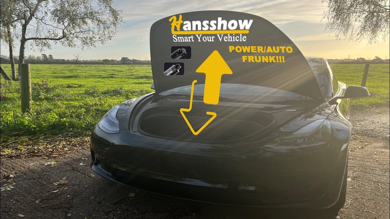 2021 Tesla Model 3 | Hansshow V5 Auto/Power Frunk Upgrade!!!