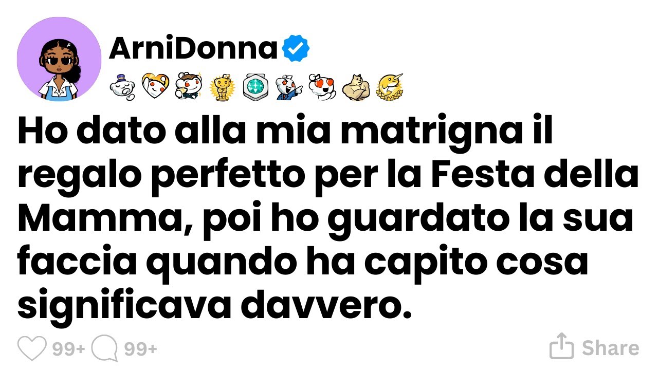 [STORIA COMPLETA] Ho dato un regalo alla mia matrigna e ho visto la sua faccia quando ha capito.