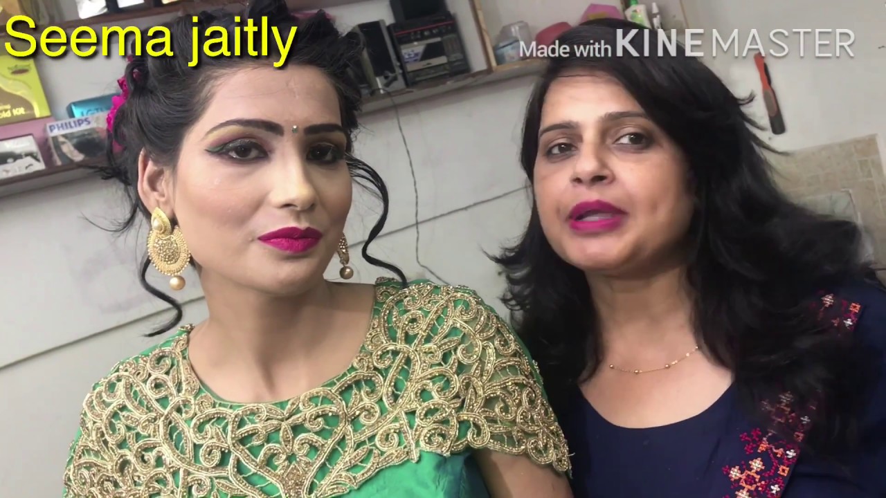 Engagement Makeup/Summer Special makeup/Cut crease eye makeup/cool summer makeup/Seema jaitly