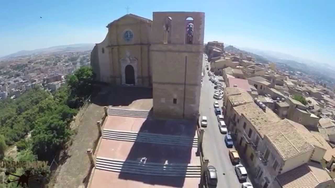 Riprese aeree Drone in volo Duomo di Agrigento - Cattedrale di San Gerlando