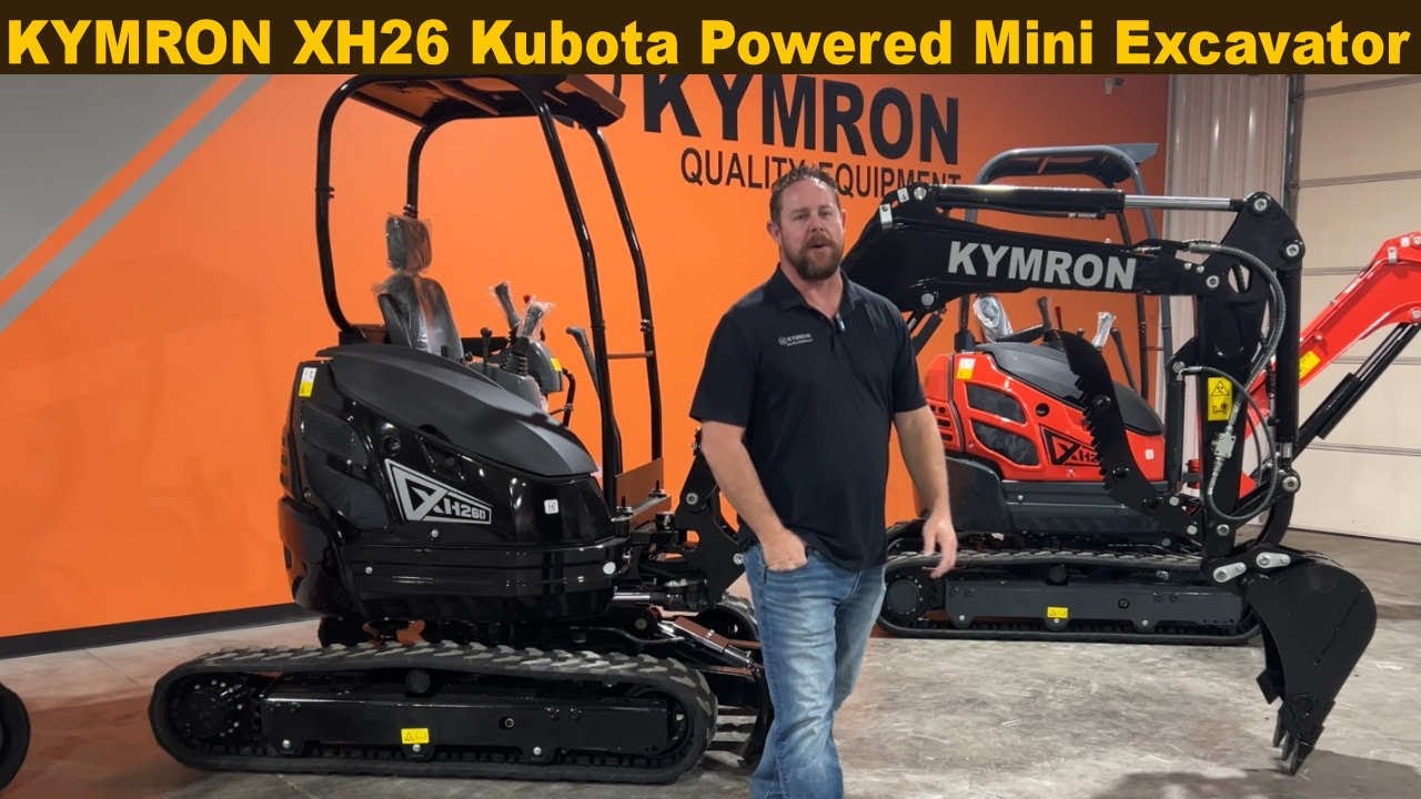 One of the most powerful KYMRON Mini Excavators!