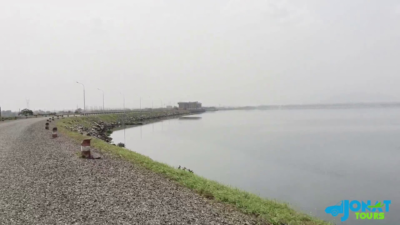 Akuse Dam - Road Network