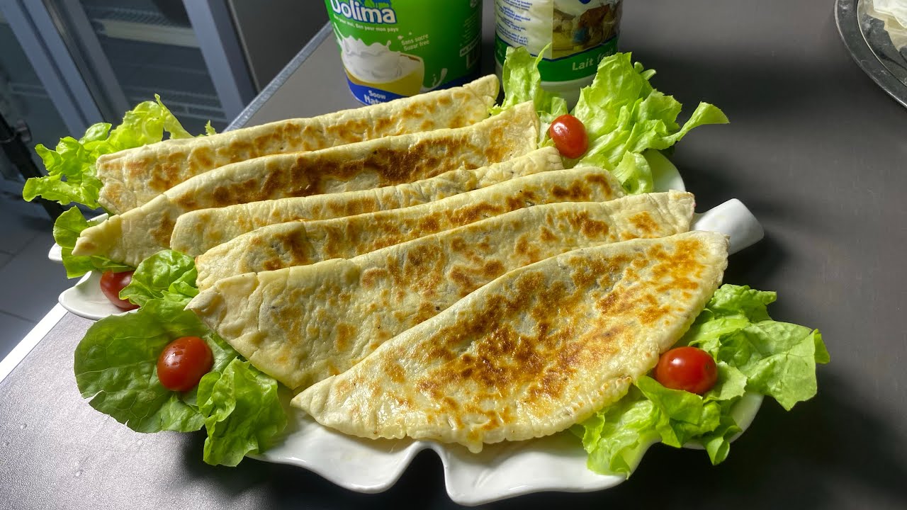 Crepe turque viande hachée fromage nékhe rek kénne dou dotale 
