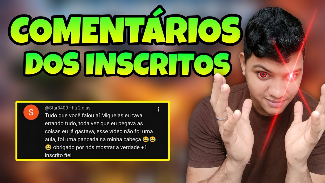 LENDO COMENTÁRIOS DOS INSCRITOS SOBRE WAR ROBOTS - PARTE 1