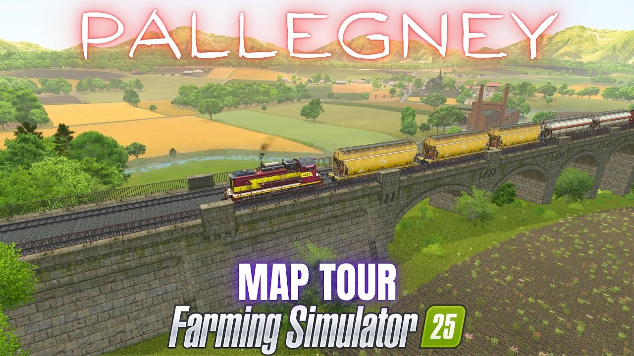 PALLEGNEY - Map Tour - Farming Simulator 25