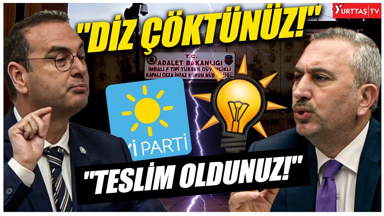 İYİ Partili Rıdvan Uz Meclis'te AKP'li Abdulhamit G&uuml;l'&uuml; &ccedil;ıldırttı! 