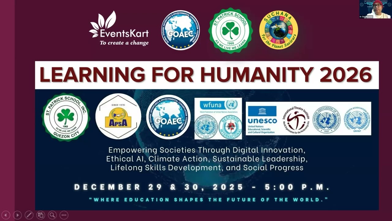 LEARNING FOR HUMANITY (DAY 3) - December 30, 2025