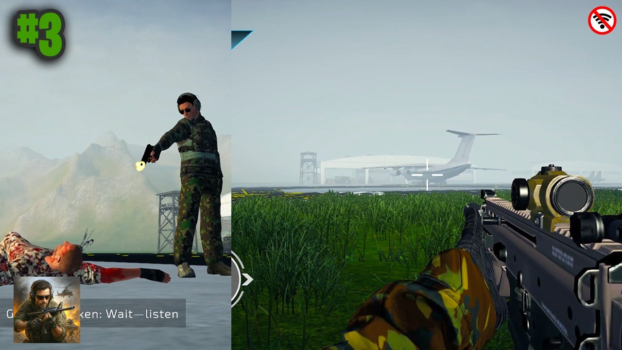 Black Strike Android Gameplay Offline FPS - Campaign: Silent Sabotage
