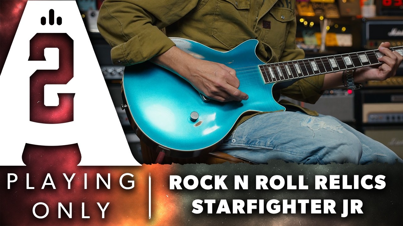 Rock N Roll Relics Starfighter JR Medium Aged in Teal - Playing Only Demo