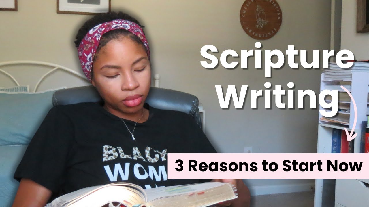 Scripture Writing for Beginners - Start Today