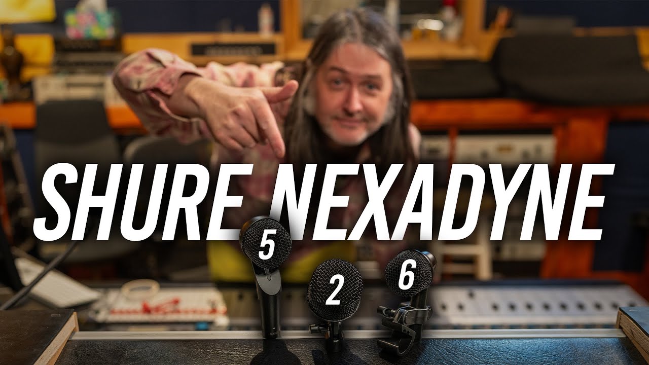 Shure Nexadyne Instrument Mics: A Deep Dive & Demo