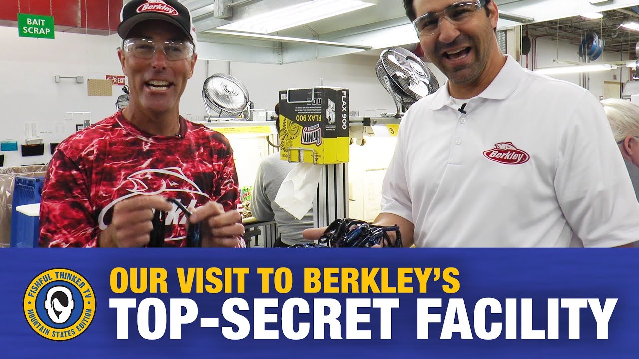 Behind the scenes at the top-secret Berkley facility (fishing tips)