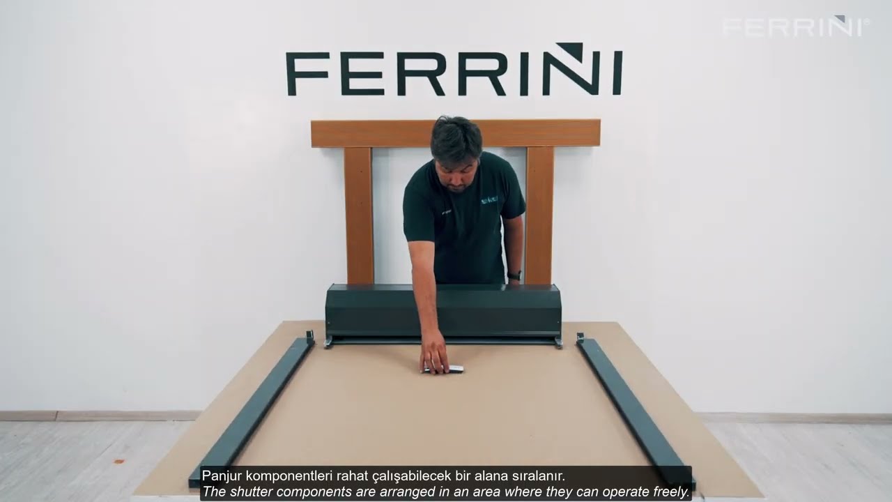 Tiktak Daylight (Dıştan Takma) Montaj | Ferrini | Roller Shutter System | Panjur Sistemleri