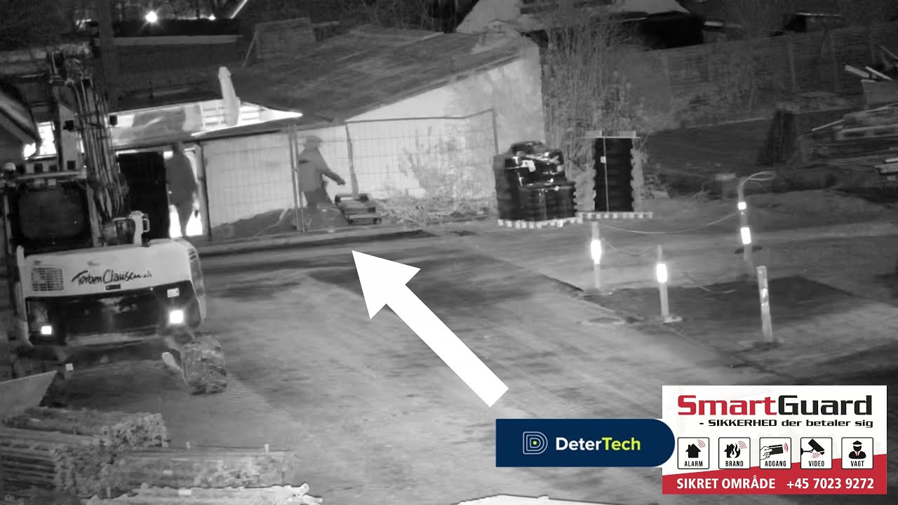 Haderslev, Denmark - Police got hold of neighbours trespassing