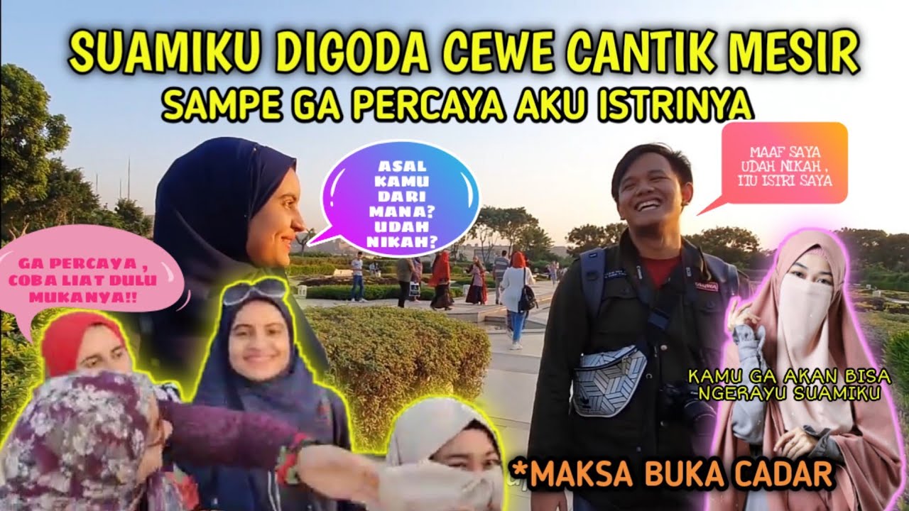 RIFQI DIGODAIN CEWE MESIR | GA PERCAYA KALAU AKU ISTRINYA SAMPAI MAKSA LEPAS CADAR!!!