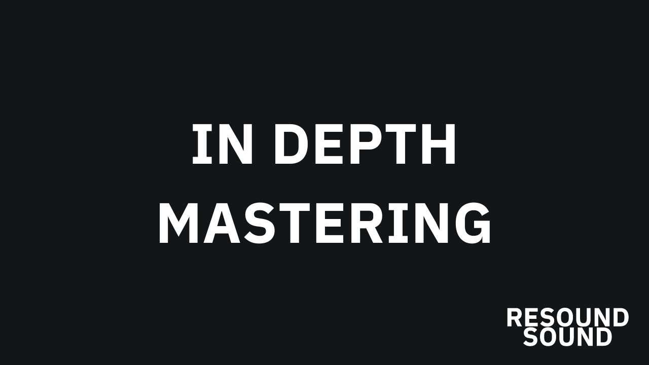 In Depth Mastering in Wavelab