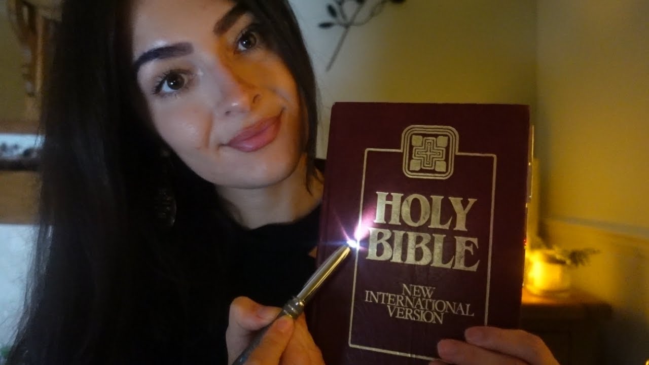 Late Night Bible Reading ASMR| The Book of James | Relaxing Christian ASMR
