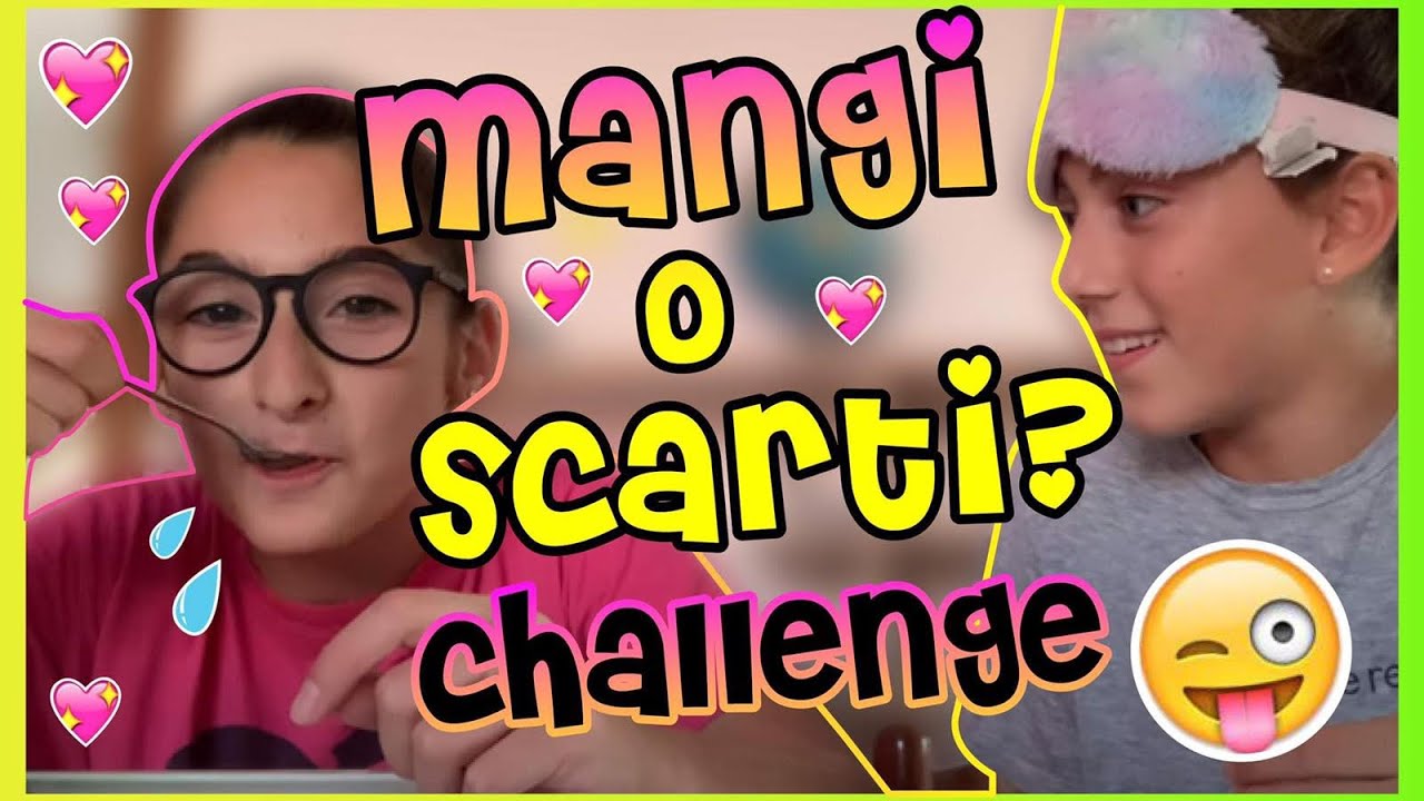 LO MANGI O LO SCARTI CHALLENGE!?! By AlbanoMartina&ManiaciMartina Le Ginnaste del CSB